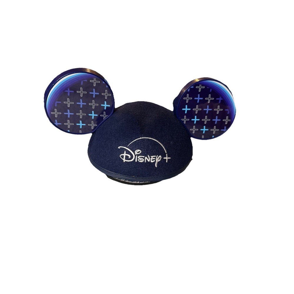 D23 Expo Disney Exclusive Disney+ Plus Mickey Mouse Ears Hat NEW